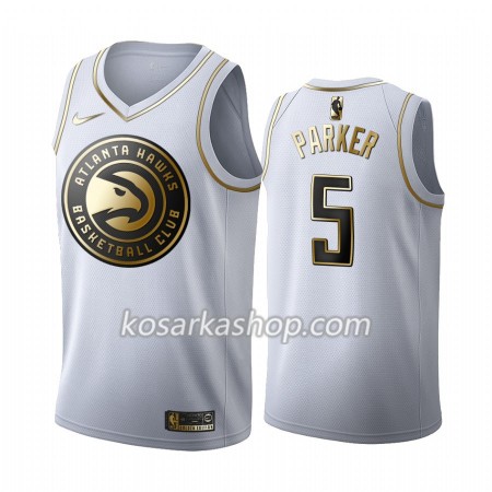 Dres Atlanta Hawks Jabari Parker 5 Nike 2019-20 Bijela Golden Edition Swingman